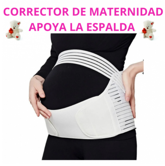 Corrector De Maternidad Apoya La Espalda